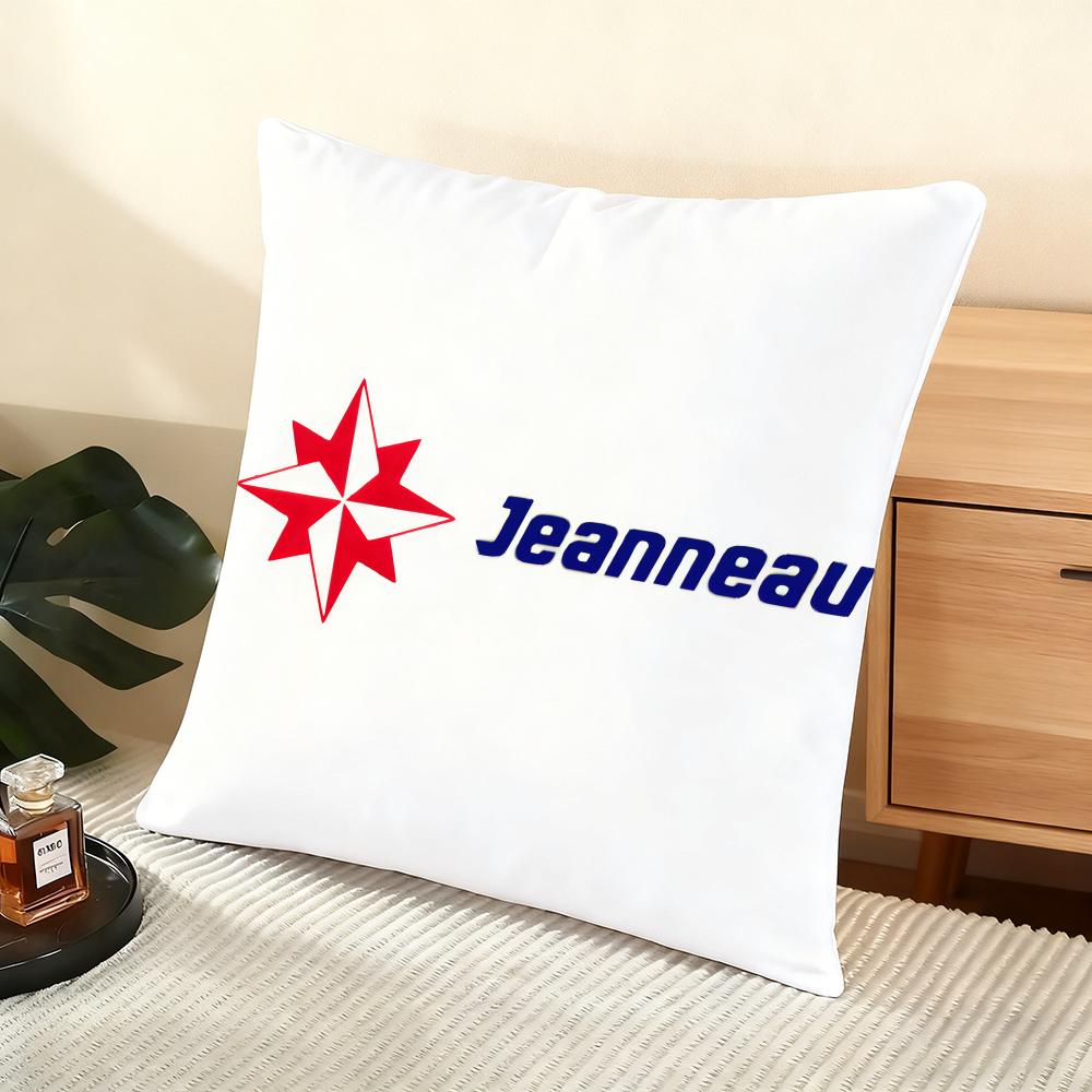 J-Jeanneau Cushion Cover Soft Short Plush Pillow Cover Smooth Cozy Texture Aesthetic Cushion Case Home Decor