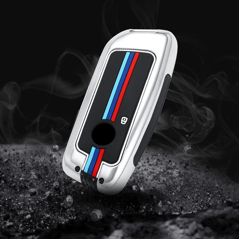 Для BMW X1 U11 X7 G07 XM G09 I7 7 серии G70 LCI IX I20 U06 G81 M3 чехол для ключей из цинкового сплава, автомобильный чехол для ключей, аксессуары для ключей, брелок