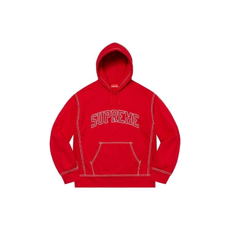 Supreme Big Stitch Hooded Sweatshirt SUP-FW20-220