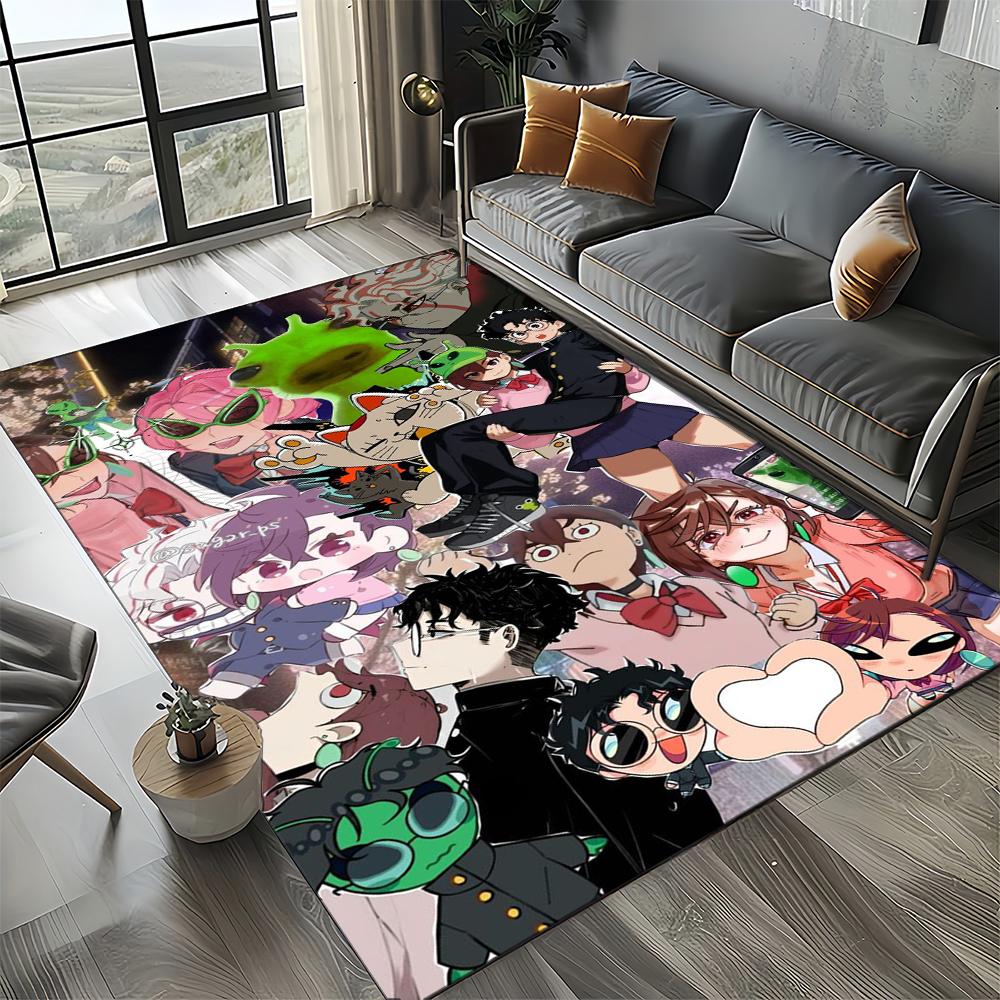 3D ДАН ДА ДАН Аниме Мультфильм Ковер Коврик для Гостиной Спальни Дома Украшение Дивана, Детский Игровой Нескользящий Коврик для Пола Подарок