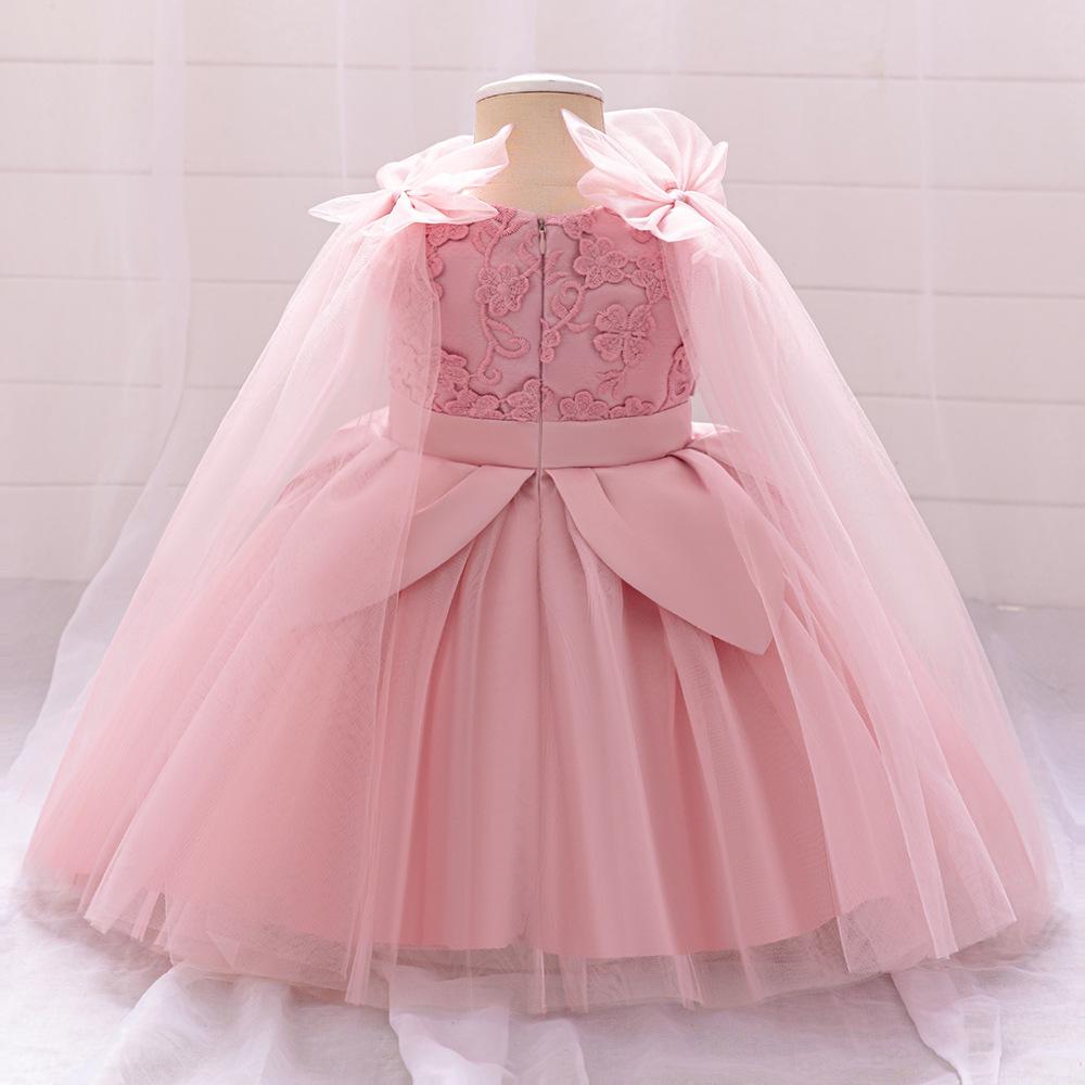 Christmas Dress Newborn Baptism Wedding White Dress for Baby Girl First Birthday Party Wear Toddler Girl Christening Gown Clothes