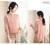 Mom's Winter Plush Sweater Base Layer for Seniors: Warm, Thickened Inner Top for Women