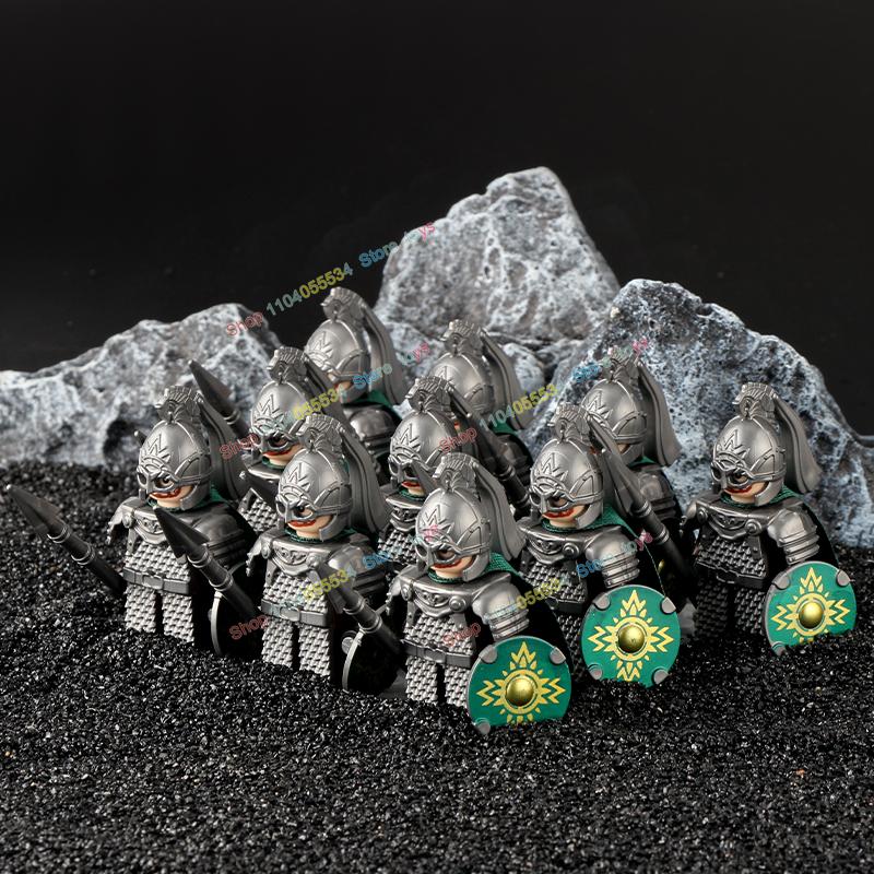 Movie Series Orc Uruk-hai Army Action Figures Mini Bricks Doll Assemble Building Blocks MOC DIY Toys for kid gift