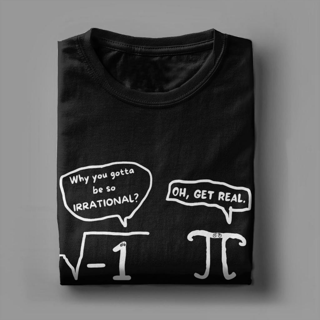 Футболка оверсайз Меловая доска Математические аргументы Пи Математика 100% хлопок Футболки Новинка Футболка для мужчин Лето Y2K Базовая одежда