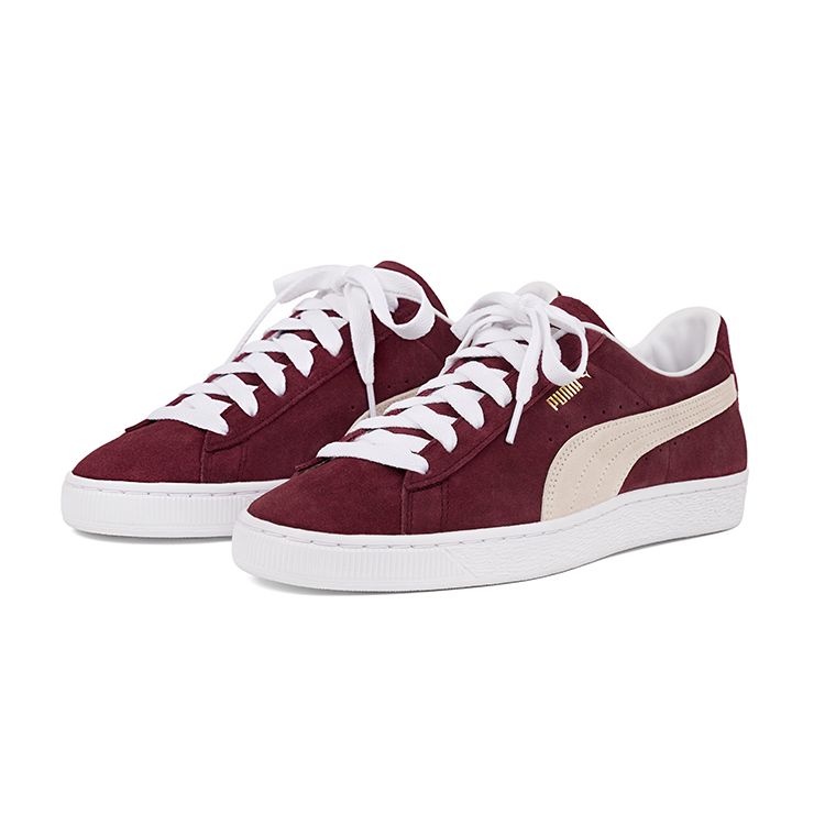 Puma Кроссовки JJJJound x Suede Burgundy China Exclusive Unisex Red White 388659-04