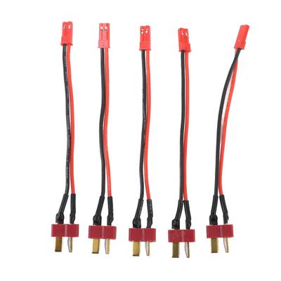 5 шт. RC ESC Преобразователь Удлинительный Кабель 10A 20A 30A ESC JST на T-образный Штекер Мужской Разъем Кабель-Адаптер для