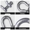 Jun Ding Ying 8.5-Ton American Type Bow Shackle