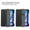 For iPad Air 11 (2025)/(2024) Case Tri-Fold Stand Protective Tablet Cover with Pen Slot