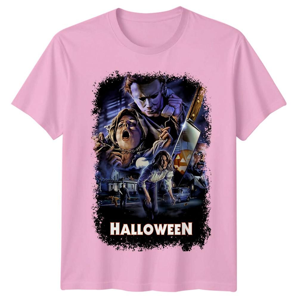 Halloween 1978 Movie Poster Inspired Tshirt Retro 80s Tee