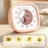 Square Countdown Timer Ultra Silent Kitchen Timer 60 Minutes Visual Timer  Students Learning