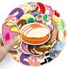 50 Пончиков Дудл Личность Мультяшный Милый Нарисованный от руки Гука Креативные Декоративные Наклейки для Мобильного Чемодана