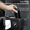 QMBR7 2025 Hots E60 Car Seat Back Trash Bin Storage Box Drink Holder Organizer 50 Anniversary For Bmw E46 E90 F20 E39 E91 E87 E60 E93