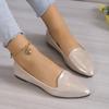 2024 Fashion Slip On Loafers Breathable Stretch Ballet Shallow Flats Women Soft Bottom Pointed Toe Boat Shoes Plus Size 43