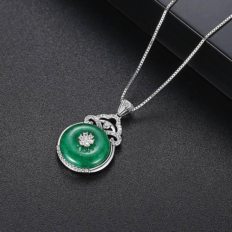 BELLA BOX Лидер продаж, великолепная персонализированная цепочка на ключицы в зеленой форме, простое ожерелье с кристаллами для женщин, свадебные украшения, оптовая продажа