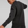 Puma T7 Однотонный Повседневный Свитшот с Круглым Вырезом и Длинным Рукавом Мужской свитшот Черный 539483-01