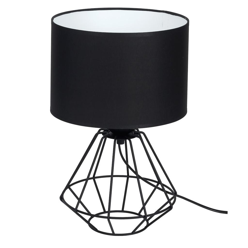 Lampa Stołowa Colin 1 E27 Czarny Milagro Mlp4792