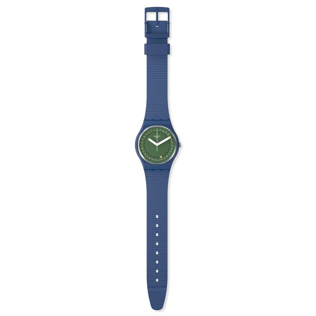 Swatch CYCLES OF INDIGO Gent SO28N403 Синие наручные часы