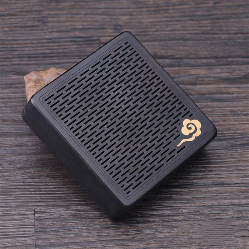 Buddhist Wood Coil Incense Burner Hollow Carved Incense Plate Box Aromatherapy Censer Home Decor