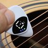 2 In 1 Guitar Pick Tuner Combo Portable Acoustic Guitar Tuners & Guitar Picks Guitar / Ukulele Tuner For Guitar Accessories