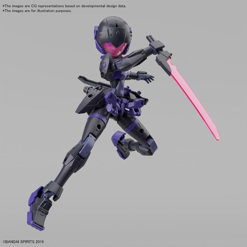 BANDAI SPIRITS Пластиковая модель Achelby масштаба 30MM EXM-H15E (ТИП-Е) 1/144 с цветовой кодировкой