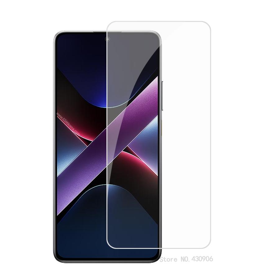 Для Poco X7 Pro Защитная пленка для экрана Покрытие всего экрана Высококачественная прозрачная пленка из закаленного стекла 2,5D-край 9H Твердая 3 шт./лот