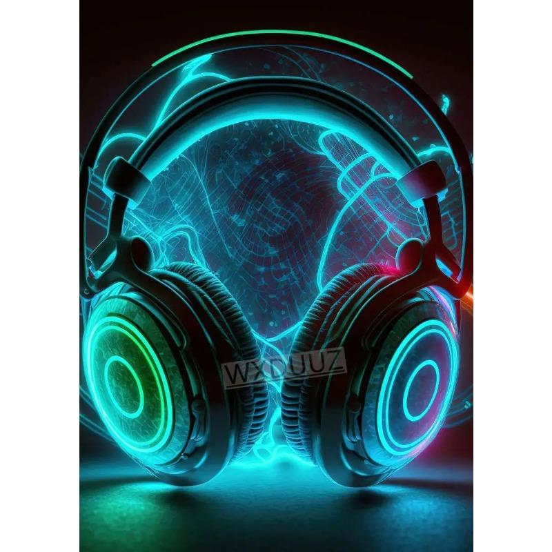 Красочный панк неоновый игровой контроллер 80-х крутой игровой постер для настенного искусства киберспортивная игра кавайный декор комнаты постеры холст живопись