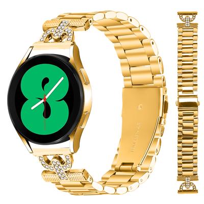 Цветной ремешок для часов для Withings Steel Металлический браслет D-образный декор стразами