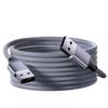 USB 2.0 Extension Cable Weaving Data Sync Wire Line Male/Female to Male Connectors Cord for Game Controller Mouse