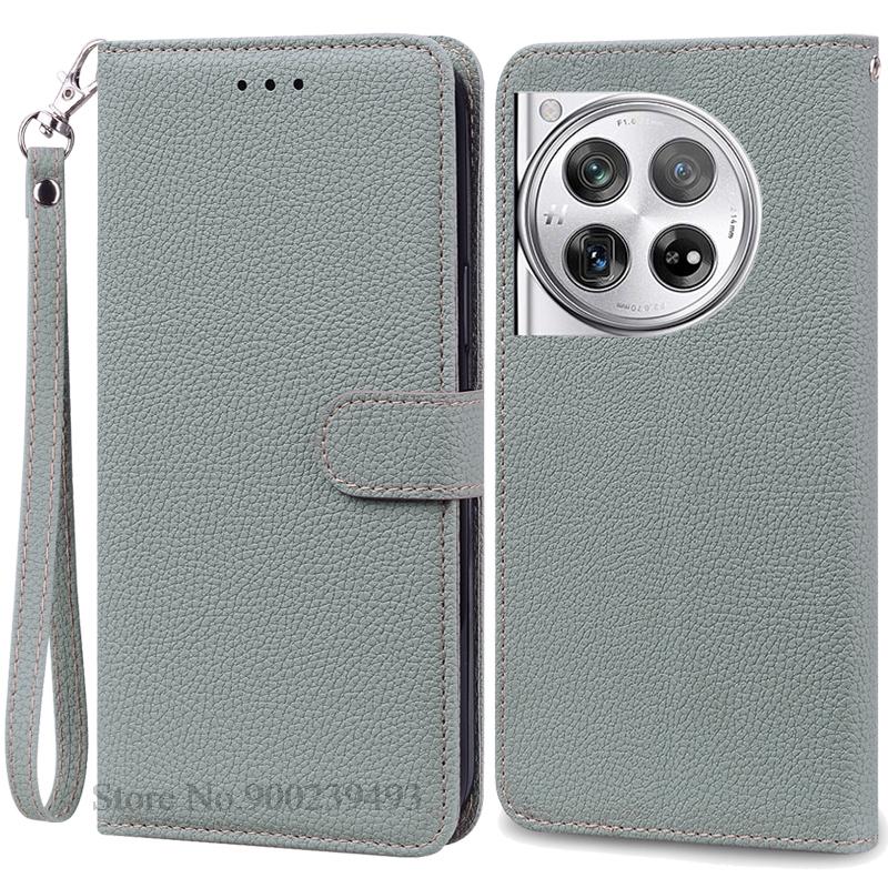 For Oneplus 12 Case Leather Wallet Flip Cover Phone Case For Oneplus 12 Coque Fundas For One Plus 12 Oneplus12 Phone Case Fundas