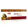Tridev Agarbatti Kesar Chandan Natural Masala Incense Sticks | Silver Series | Fragrance | Devotional | 6 Pkt * 80Gm for Pooja/Worship