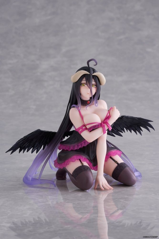 Taito Prize Overlord - Albedo - Desktop Cute Pvc Action Figure (Negligee Ver.) 13