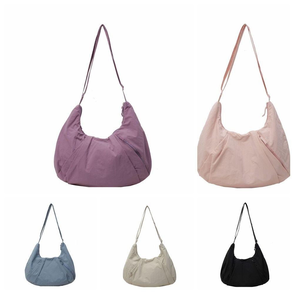 Сумка-тоут Повседневная сумка для пельменей Корейский стиль Ткань Оксфорд Сумка подмышкой Нейлоновая сумка через плечо Студент