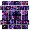 50 Фиолетовых настенных декоративных открыток Love Dream Открытки Поздравительные открытки Декоративные настенные открытки