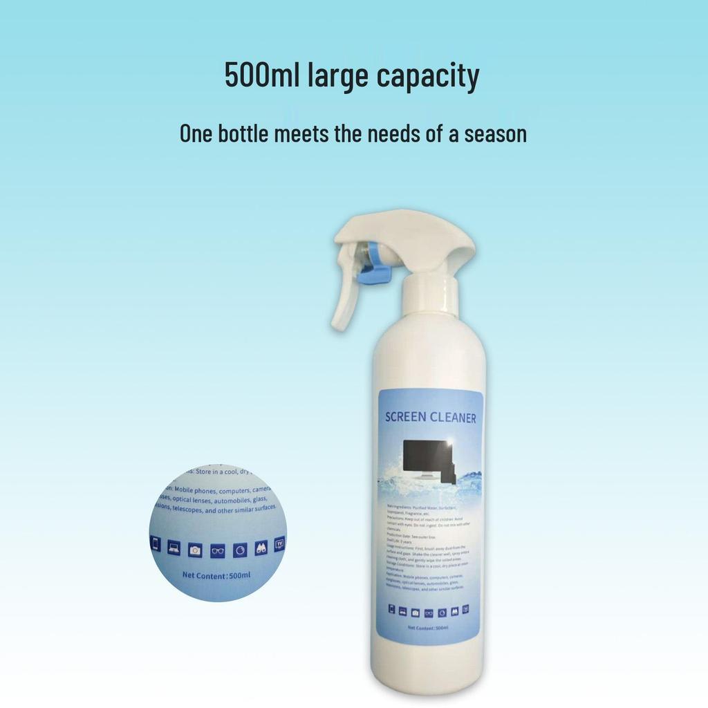 500ml Camera, Phone, and Computer Screen Cleaning Spray