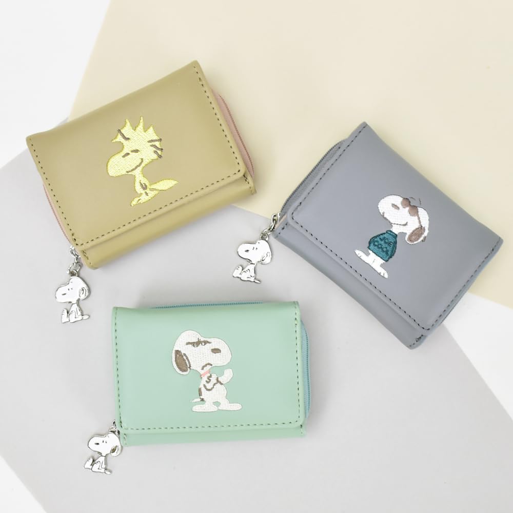 Кошелек компактный GR Snoopy Тройной SPZ-3870