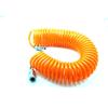 9m Super-flexible Polyurethane Recoil Air  Hose Re Coil Spring Ends Pneumatic Compressor Tools