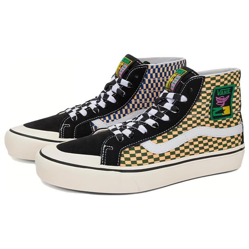 Vans SK8 Hi 138 Decon VR3 Surf 'Черный Желтый Зеленый' Vans VN0A4BX7CRM