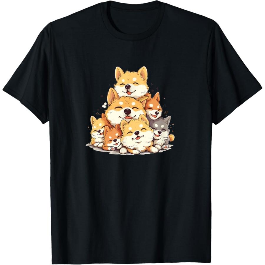 Cute Kawaii Corgi Dog Boys Girls Womens Kids T-Shirt