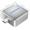 Type-C Auto Cut Off Charging Adapter Color Indicator Light Auto-Eject Charging Adapter  Office Use