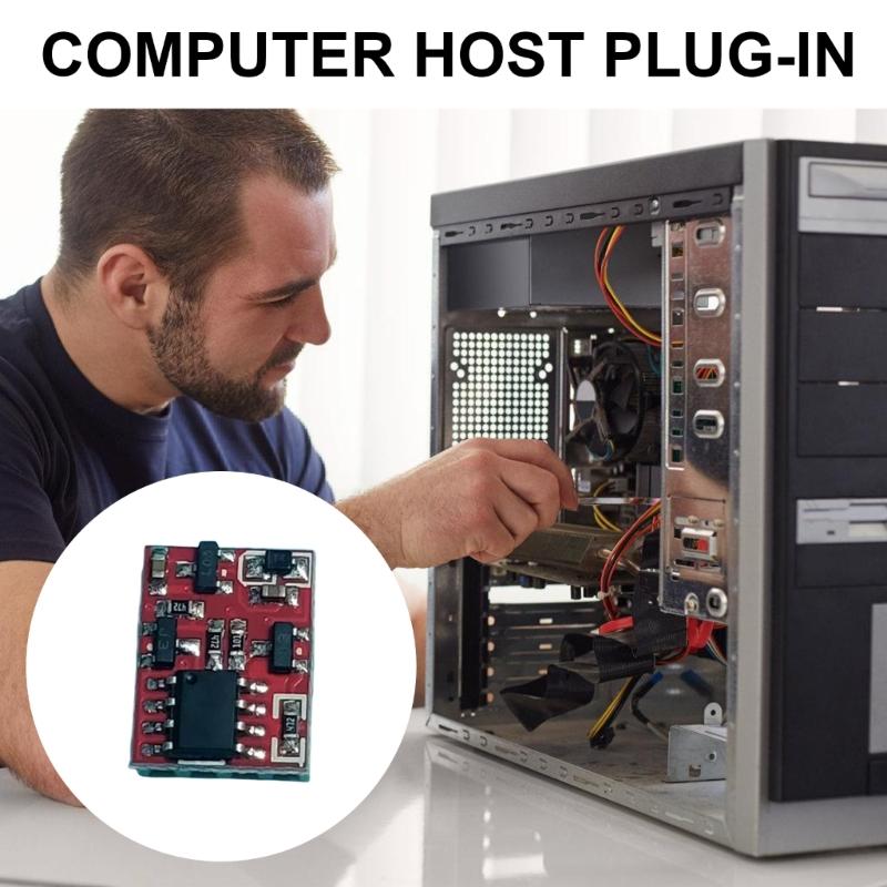 USB Fan Emulator Short Version Discreet Fan Simulating Device for Computer Enthusiasts