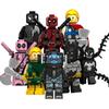Розовый Дэдпул Минифигурки LEGO Venom Бэтмен Блоки Игрушки
