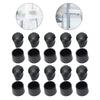 Durable Rubber Chair Ferrules, 20pcs Anti Scratch Floor Protector, Table Feet Leg Cap End, Noise Reduction And Floor Protection