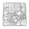 Relax Watercolor Painting Book DIY Filling Color Book Drawing Doodle Book  For Adults and Teens