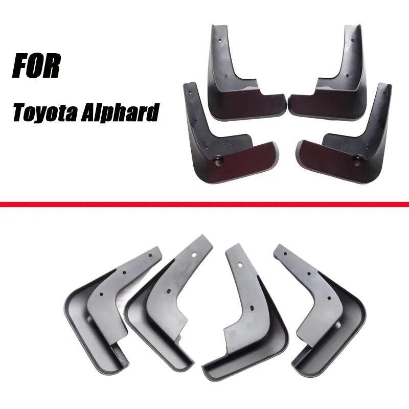 For TOYOTA Alphard 2011- Mud Guards Car Mud Flaps Fender Splash Guard Alphard Mudguards Alphard Mud Flap 4PCS