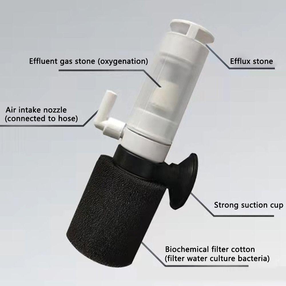 Практичный фильтр для аквариума с рыбками Ультра-тихий фильтр-наполнитель Многослойный фильтр
