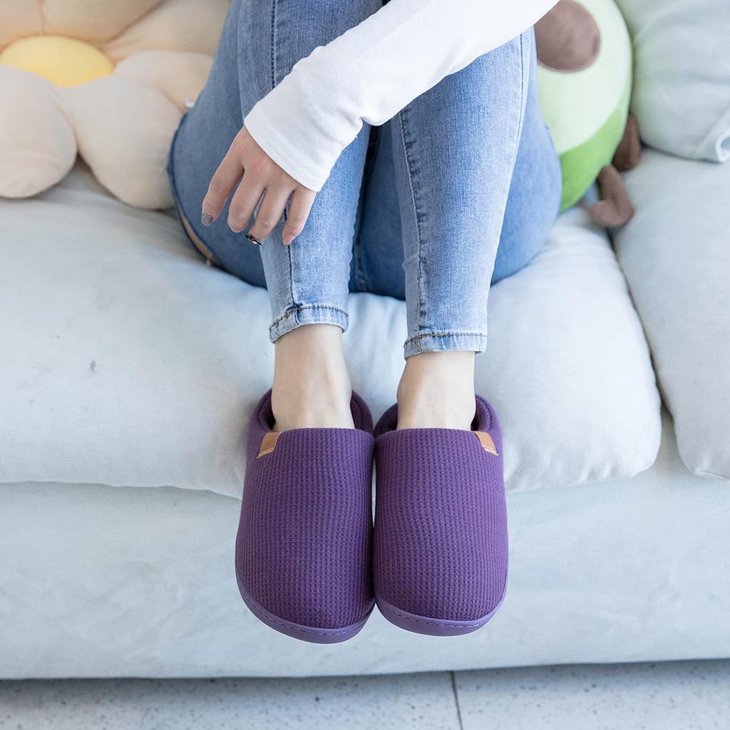 NeedBo NDB Winter Room Sizes Indoor Shoes Slippers, Quiet, Lightweight, Non-Slip, Shoes, Soft, Warm, Comfortable, Unisex, Washable, 22.5-30cm,