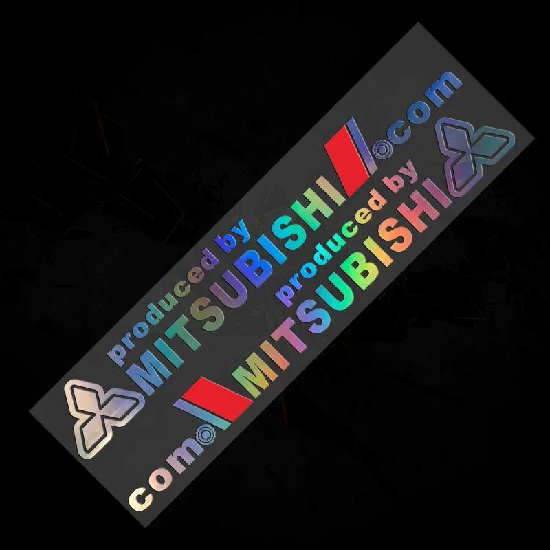 3D Светоотражающие Лазерные Наклейки-Эмблемы на Автомобиль для Mitsubishi Lancer 9 10 ASX L200 Pajero Mirage Montero Outlander Eclipse Ralliart