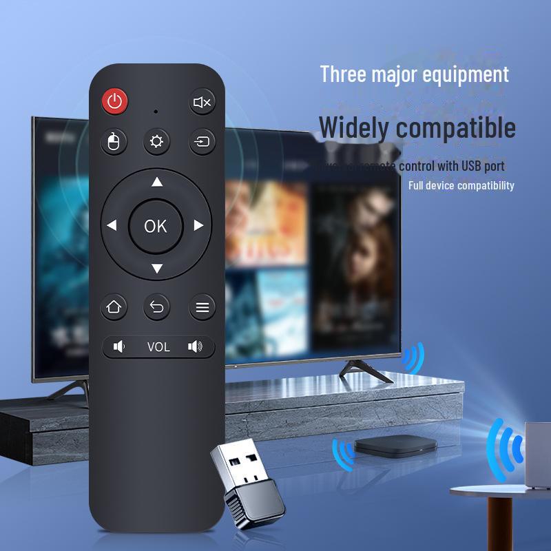 Универсальный беспроводной пульт дистанционного управления 2.4G для проекторов, компьютеров, экранов телевизоров через USB-соединение