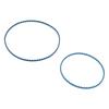 2Pcs Automatic Pool Cleaner Belt Replacement Light Weight Drive Belt Rubber Drive Track Belt for