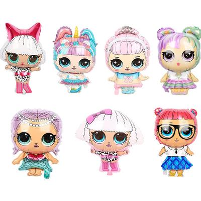 Фольгированный шар кукла Lol Surprise Кукла шар для украшения детского дня рождения